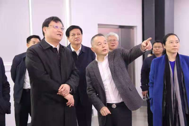 湖南省委常委、省國資委書記等赴邵陽調(diào)研國資國企工作方案考察團(tuán)來我公司調(diào)研